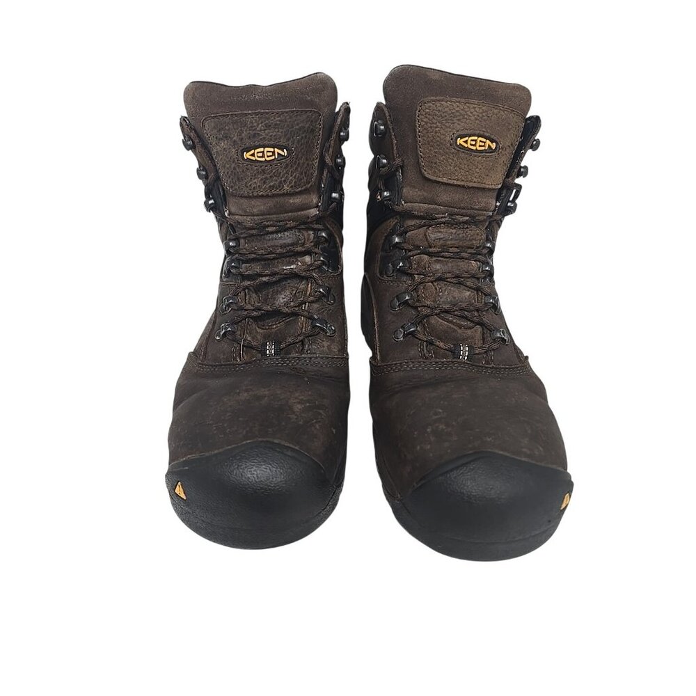Men's KEEN Utility 1015401 Louisville 6" Steel Toe Waterproof Work Boot 13EE - Picture 7 of 10